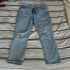 Madewell The Perfect Vintage Crop Jean Size 29